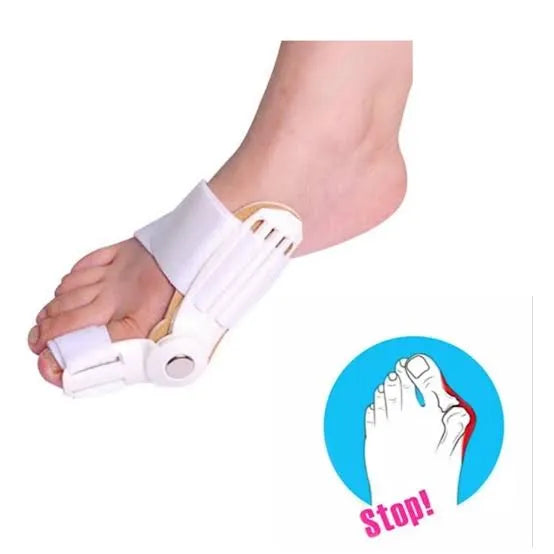 Bunion Toe Corrector-Rotate-able Orthopedi for Women & Men: Adjustable Toe Straightener with Silicone Pad for Bunion Relief