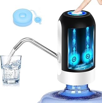 Automatic Water Bottle Pump Portable USB Charging– Effortless  Water Dispenser with One-Touch Operation