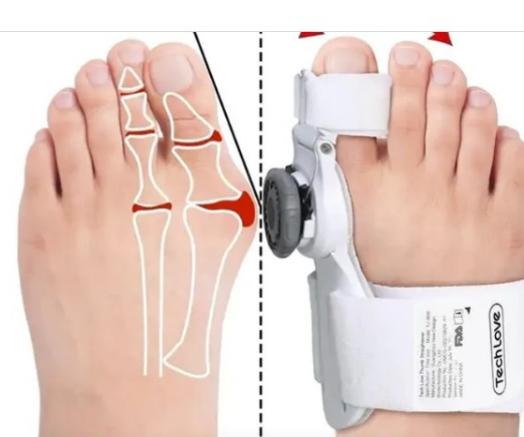 Bunion Toe Corrector-Rotate-able Orthopedi for Women & Men: Adjustable Toe Straightener with Silicone Pad for Bunion Relief